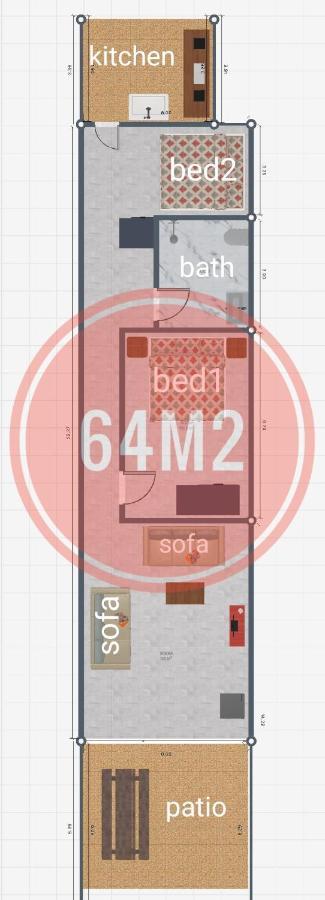 Maria'S 2 Bedroom Home For Up To 6 People 沙美岛 外观 照片